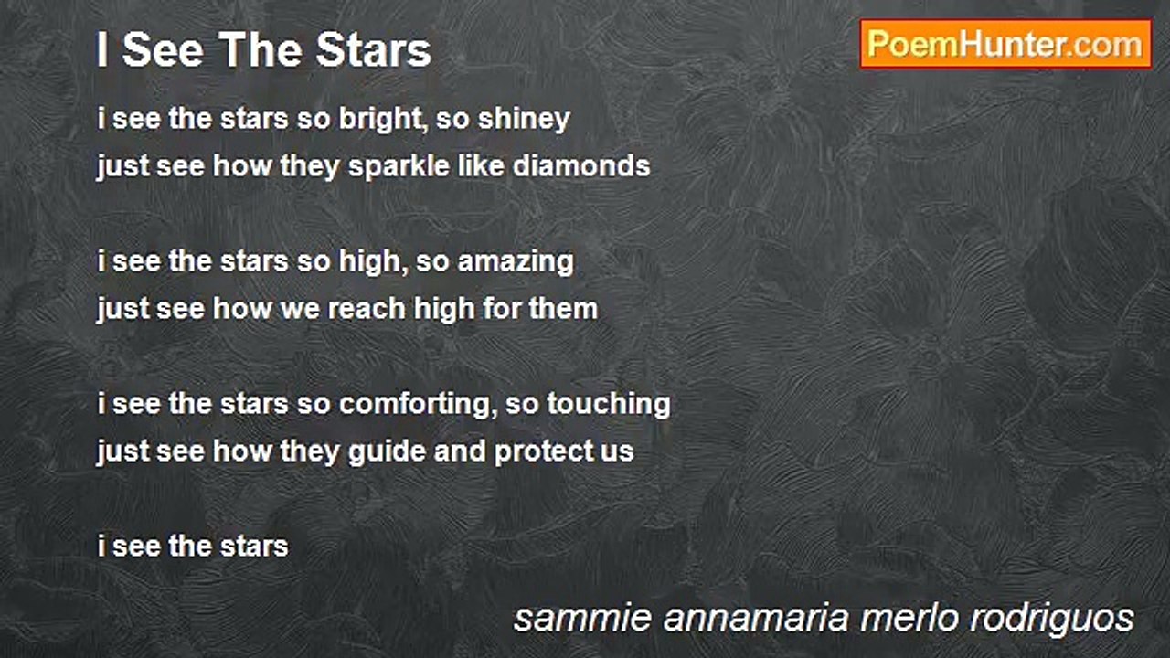 sammie annamaria merlo rodriguos - I See The Stars
