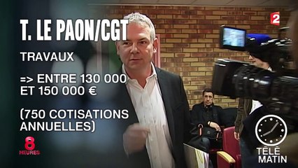 La CGT dépense 130 000 euros pour rénover le logement de Lepaon