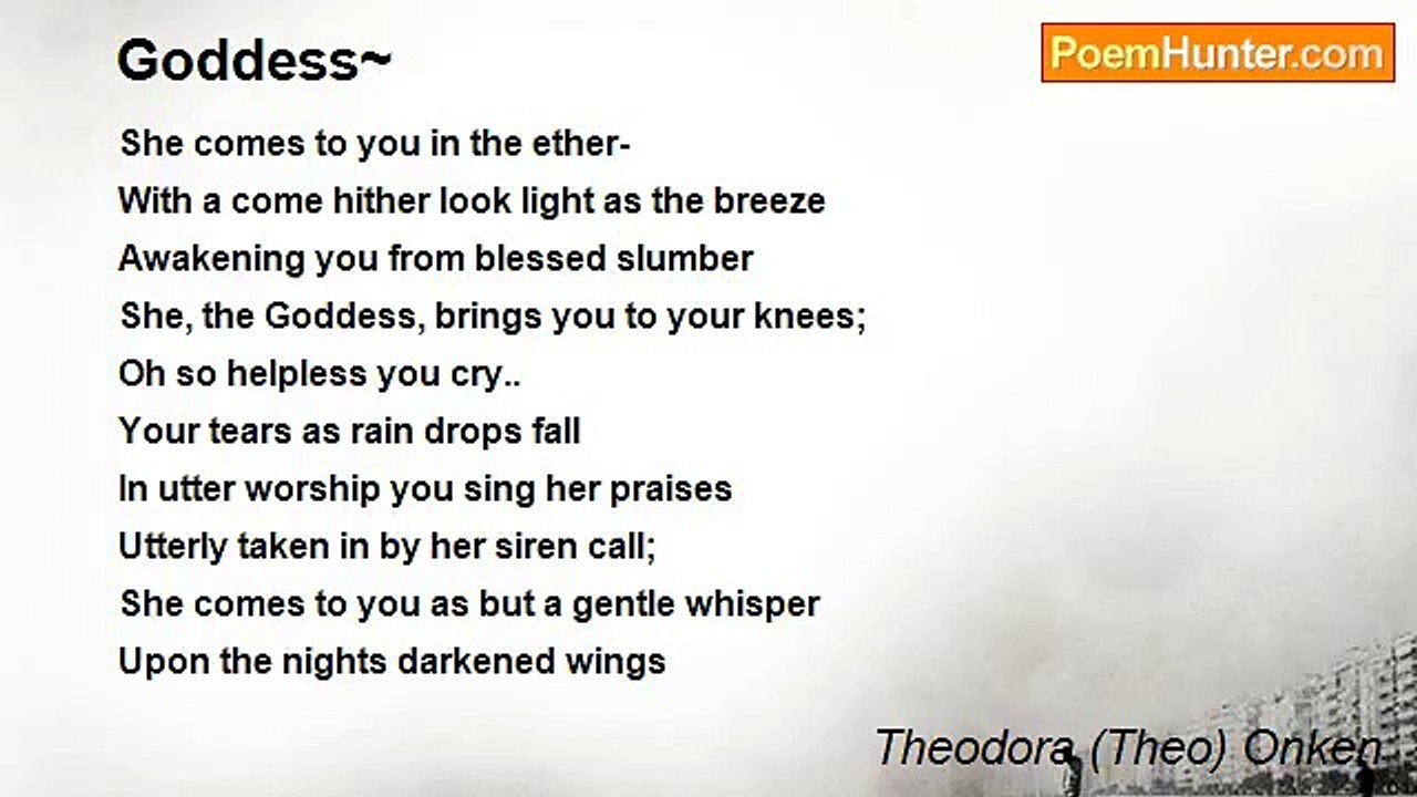 Theodora (Theo) Onken - Goddess~