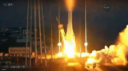 La fusée Antares qui devait ravitailler la Station Spatiale Internationale explose après le décollage !
