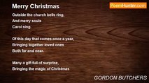 GORDON BUTCHERS - Merry Christmas