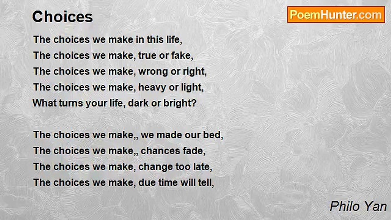 Philo Yan - Choices