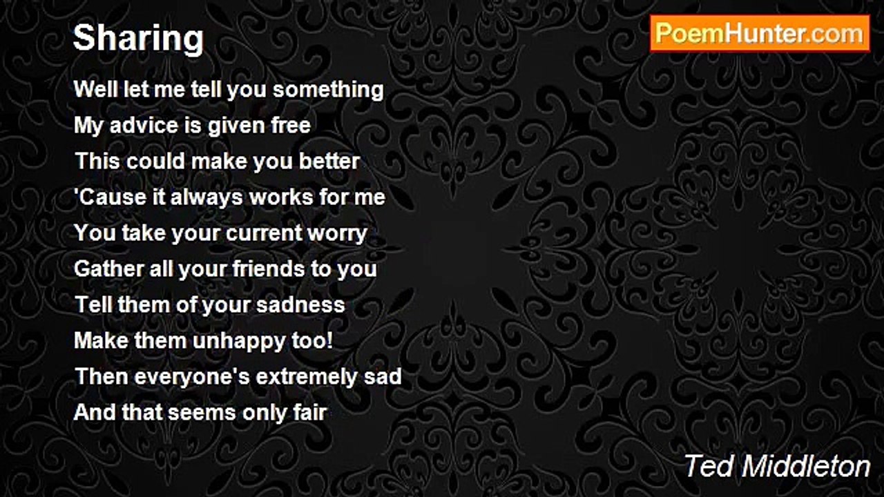 Ted Middleton - Sharing