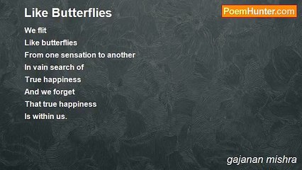 gajanan mishra - Like Butterflies