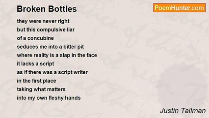 Justin Tallman - Broken Bottles