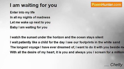 .... Chetty - I am waiting for you