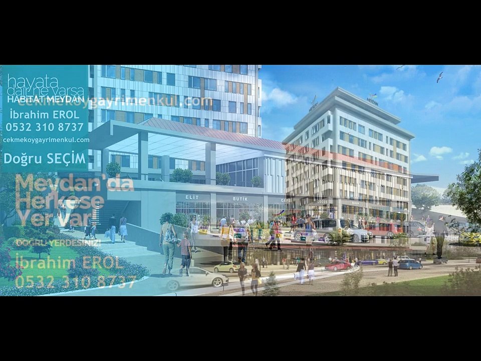 Meydan Çekmeköy Satılık Daire 2+1 Habitat Meydan Çekmeköy Satılık Daireler