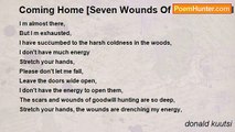 donald kuutsi - Coming Home [Seven Wounds Of The Goodwill Hunting]