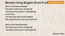 Momiji Halo - Momiji's Song English (From Fruits Basket)