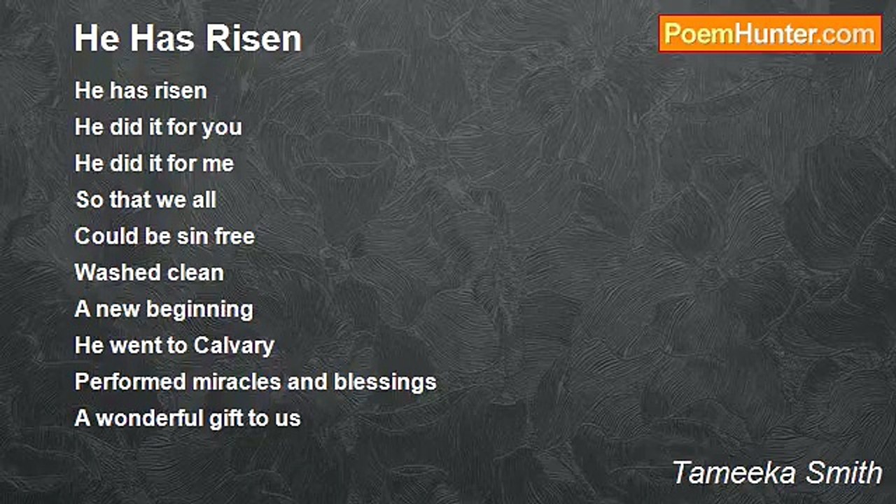 Tameeka Smith - He Has Risen