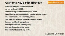 Suzanna Chevalier - Grandma Kay’s 95th Birthday