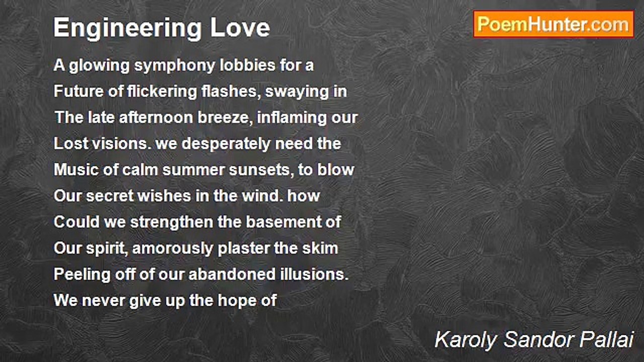 Karoly Sandor Pallai - Engineering Love