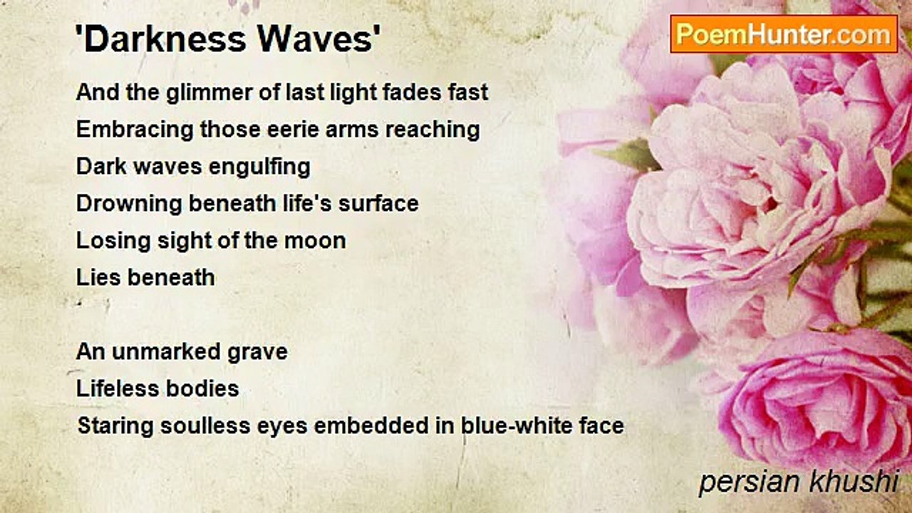 persian khushi - 'Darkness Waves'