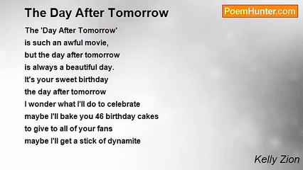 Kelly Zion - The Day After Tomorrow