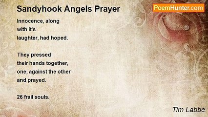 Tim Labbe - Sandyhook Angels Prayer