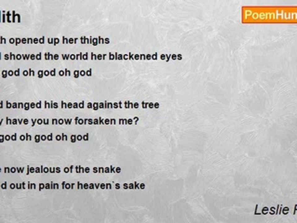 Leslie Philibert - Lilith