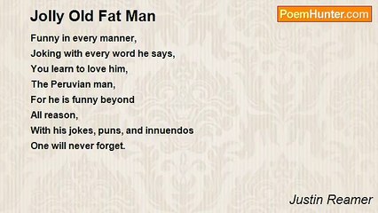 Justin Reamer - Jolly Old Fat Man