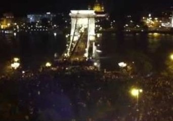 Campaigners March in Budapest in Renewed Internet Tax Protest