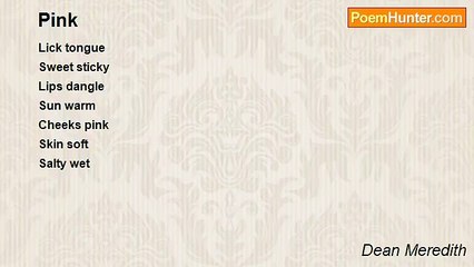 Dean Meredith - Pink