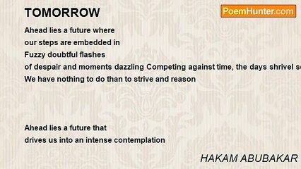 HAKAM ABUBAKAR - TOMORROW