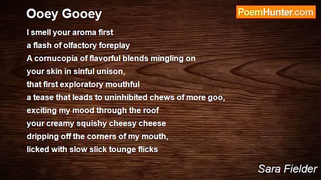 Sara Fielder - Ooey Gooey