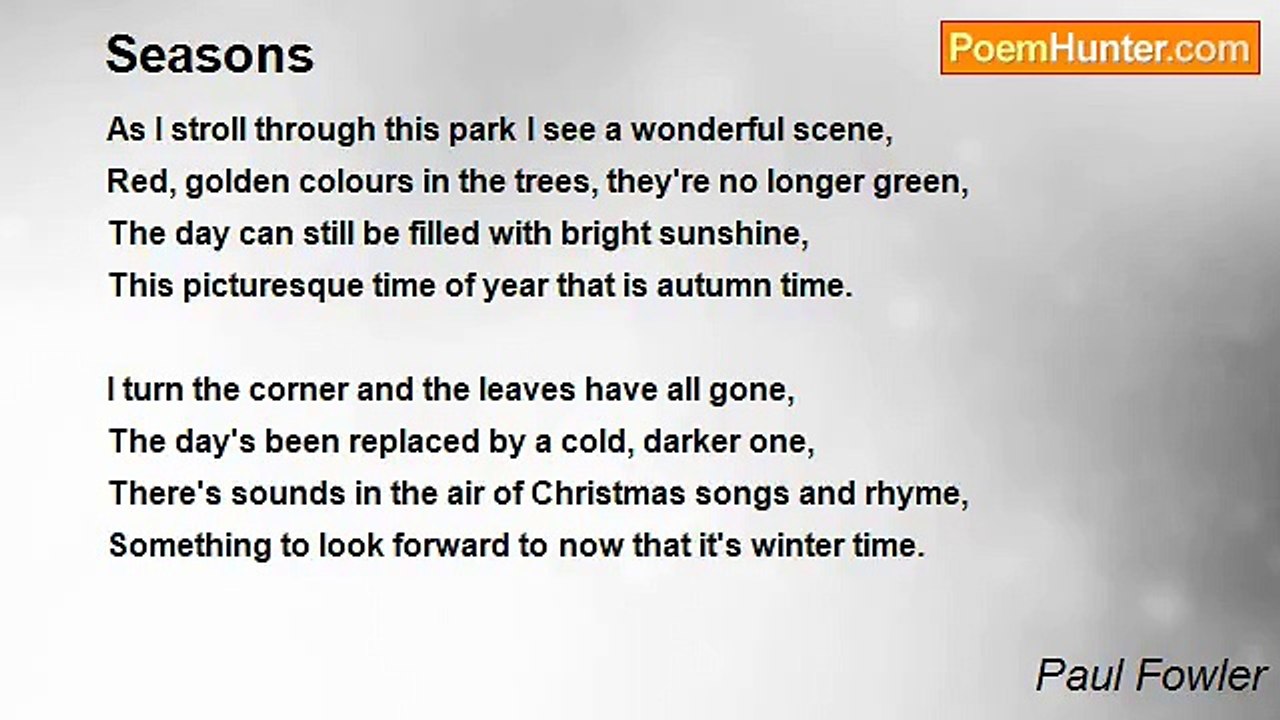 Paul Fowler - Seasons