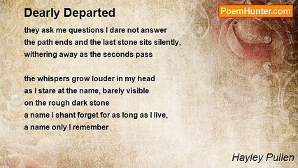 Hayley Pullen - Dearly Departed
