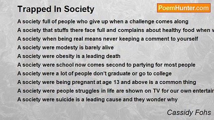 Cassidy Fohs Explores the Struggles of Society's Body Image Expectations 🎤