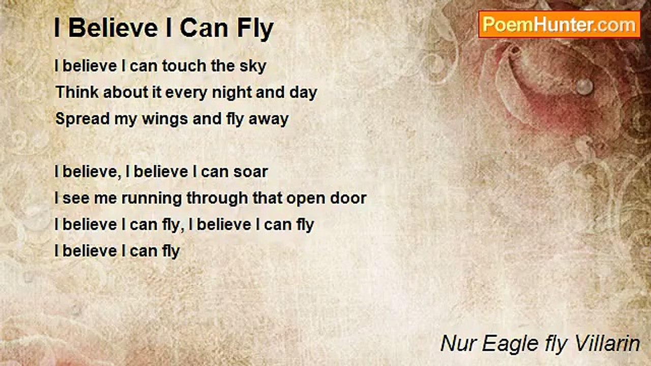 Nur Eagle fly Villarin - I Believe I Can Fly
