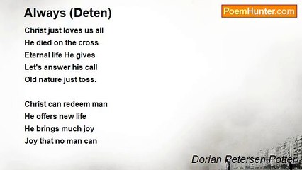 Dorian Petersen Potter - Always (Deten)