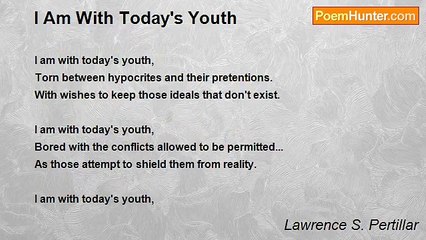 Lawrence S. Pertillar - I Am With Today's Youth