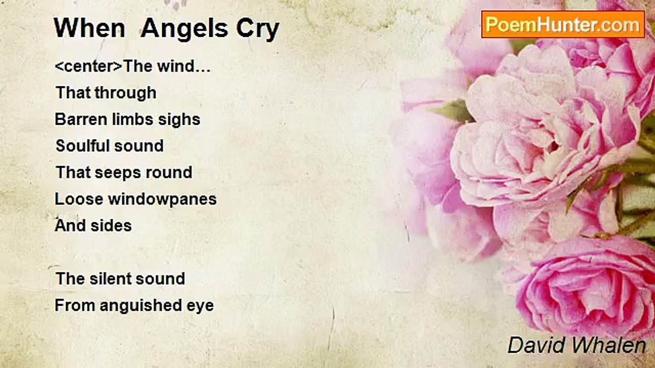 David Whalen - When  Angels Cry