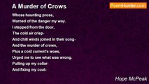 Hope McPeak - A Murder of Crows