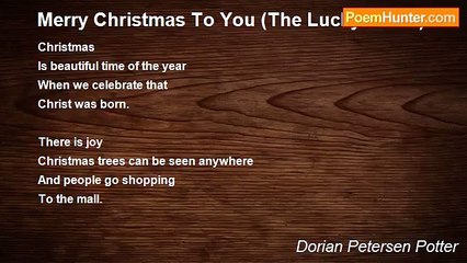 Dorian Petersen Potter - Merry Christmas To You (The Lucky Fours)