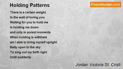 Jordan Victoria St. Cristi - Holding Patterns
