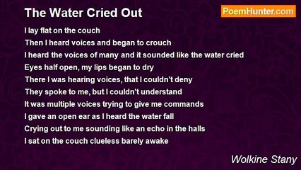 Wolkine Stany - The Water Cried Out