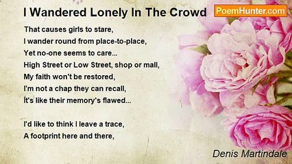 Denis Martindale - I Wandered Lonely In The Crowd