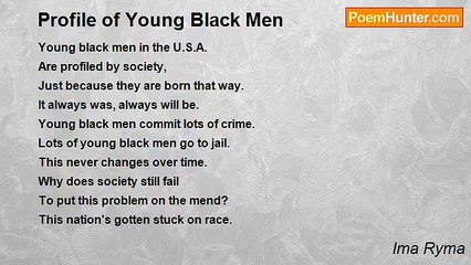 Ima Ryma - Profile of Young Black Men