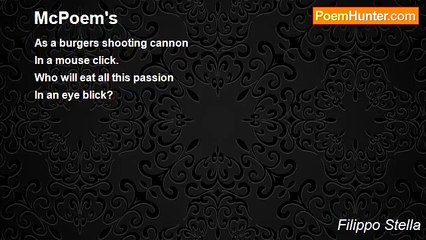 Filippo Stella - McPoem's