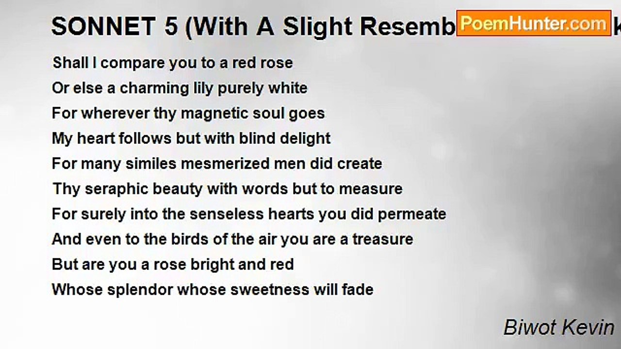 Biwot Kevin - SONNET 5 (With A Slight Resemblan...