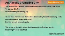 Joshua Bantum - An Already Crumbling City