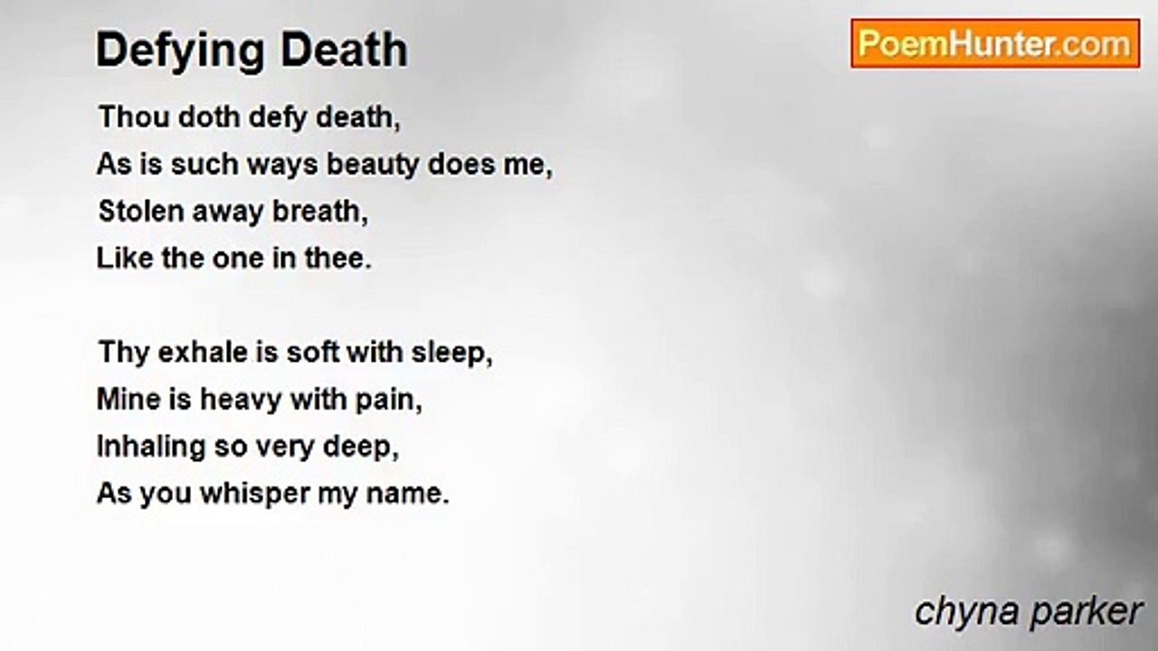 chyna parker - Defying Death