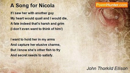 John Thorkild Ellison - A Song for Nicola