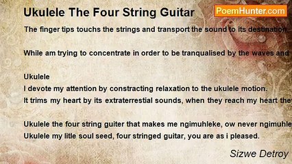 Sizwe Detroy - Ukulele The Four String Guitar