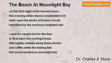 Dr. Charles A Stone - The Beach At Moonlight Bay