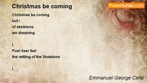 Emmanuel George Cefai - Christmas be coming