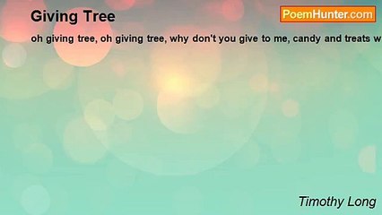 Timothy Long - Giving Tree