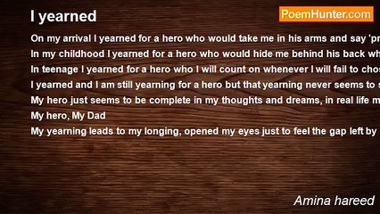 Amina hareed - I yearned