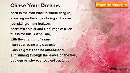 Mario Tz. - Chase Your Dreams