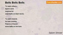 Saiom Shriver - Bells Bells Bells